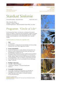 Stardust Sinfonie – 2 Circle of Life
