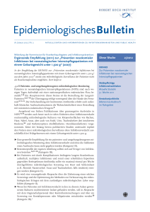 Epidemiologisches Bulletin 2/2012