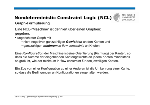 Nondeterministic Constraint Logic (NCL)
