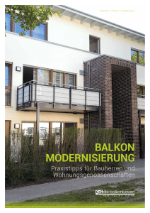 balkon modernisierung