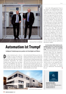 automation ist trumpf - Heinrich Georg GmbH Maschinenfabrik