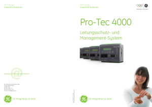PRO-TEC 4000 - GE Industrial Solutions
