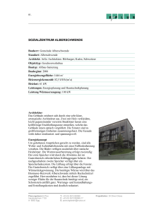 sozialzentrum alberschwende - Planungsteam E-Plus
