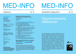 Opportunistische Infektionen - Deutsche AIDS