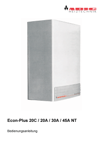 Econ-Plus 20C / 20A / 30A / 45A NT