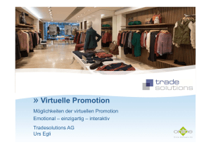 Virtuelle Promotion