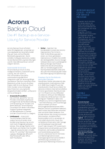 Acronis Backup Cloud Update