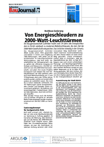 2000-Watt-Leuchttürmen