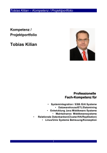 Tobias Kilian - KISS-WebPlattform Services