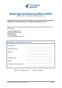 Nutzungsvereinbarung Web-CaeSAr