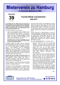 Merkblatt 39 - Mieterverein zu Hamburg