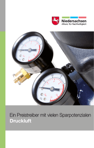 Druckluft - Klimaschutz- und Energieagentur Niedersachsen