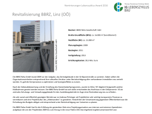 Revitalisierung BBRZ, Linz (OÖ)