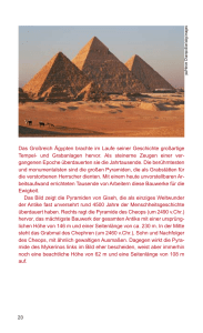 20 Das Großreich Ägypten brachte im Laufe seiner Geschichte