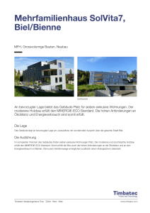Mehrfamilienhaus SolVita7, Biel/Bienne