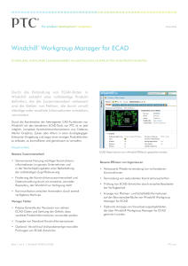 Windchill® Workgroup Manager for ECAD