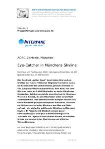 Interpane: ADAC-Zentrale, München - Eye - Medien