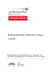 Katzenkralle (Uncaria spp.)