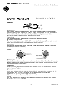 Knoten-Merkblatt - Cevi Embrach
