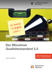 Der Münchner Qualitätsstandard 3.2