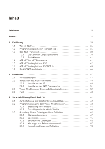 ASP.NET 4.0 mit Visual Basic 2010  – *ISBN