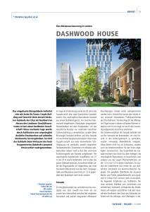 dashwood house - Fahrni Fassadensysteme AG