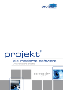 die moderne software - Projekt