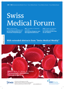 Swiss Medical Forum 26