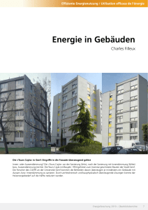 Energie in Gebäuden