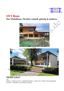 OVI Haus - Wohnprojekte VZ