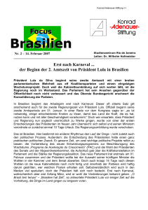 Focus Brasilien 2 - 2007 - Konrad-Adenauer