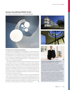 Neubau Geschäftssitz BEDAV GmbH