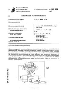 EP 0385262 A2 - European Patent Office