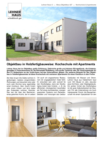 Story Objekt 427 Kochschule Appartments Bogner.pub - Lehner-Haus