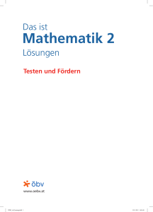 Mathematik 2