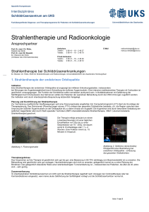 Strahlentherapie und Radioonkologie