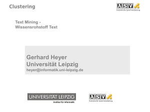 Gerhard Heyer Universität Leipzig