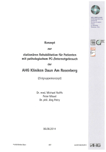 AHG Kliniken Daun 1/37 erstellt: 06.08.2014