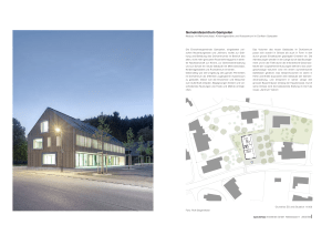 Gemeindezentrum Gampelen - spaceshop Architekten Biel