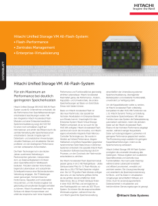 Hitachi Unified Storage VM All-Flash-System