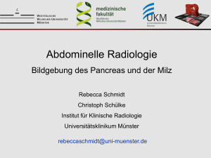 Abdominelle Radiologie - Universitätsklinikum Münster