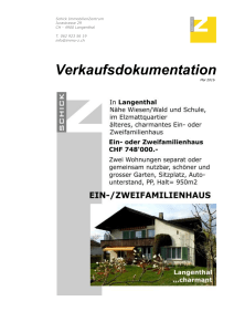 Wohnüberbauung „Wohnpark am Rumiweg“, 4900 Langenthal