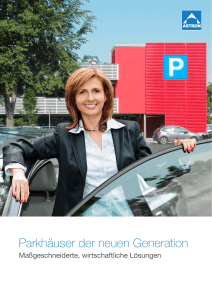 Parkhäuser der neuen Generation