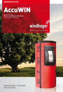 AccuWIN - Windhager Zentralheizung