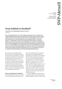 From Softball to Hardball?