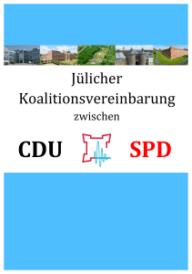 Koalitionsvereinbarung CDU-SPD (Stand 24.06.14)