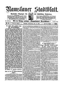Namslauer Kreisblatt.