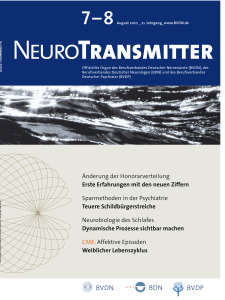 NeuroTransmitter vom Juli 2010