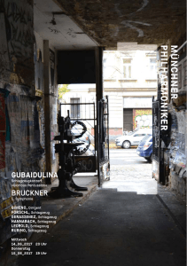 gubaidulina bruckner - Münchner Philharmoniker