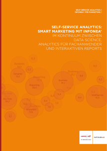 self-service analytics: smart marketing mit infonea